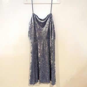 Wild Fable Purple Velvet Dress